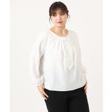 【大きいサイズ/11号サイズあり】ストレッチツイルブラウス | eur3 | 詳細画像23 