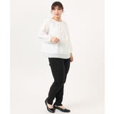 【大きいサイズ/11号サイズあり】ストレッチツイルブラウス | eur3 | 詳細画像24 