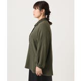 【大きいサイズ】ポーラレース襟ブラウス | eur3 | 詳細画像5 