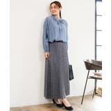【大きいサイズ/11号サイズあり】リボンタイフリルネックブラウス | eur3 | 詳細画像9