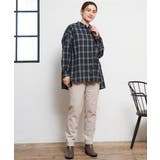 【大きいサイズ】ドロップショルダーシャツ | eur3 | 詳細画像12