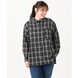 【大きいサイズ】ドロップショルダーシャツ | eur3 | 詳細画像16