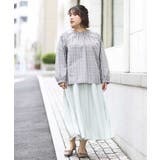 【大きいサイズ】バックボタンブラウス | eur3 OUTLET | 詳細画像12