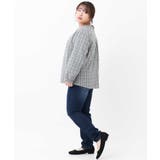 【大きいサイズ】バックボタンブラウス | eur3 OUTLET | 詳細画像17