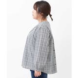 【大きいサイズ】バックボタンブラウス | eur3 OUTLET | 詳細画像19