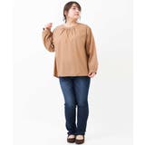 【大きいサイズ】バックボタンブラウス | eur3 OUTLET | 詳細画像8