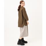 【大きいサイズ】シャーリングチェックブラウス | eur3 | 詳細画像18 