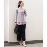 【大きいサイズ/11号サイズあり】2WAYラッフルブラウス | eur3 | 詳細画像10 