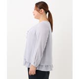 【大きいサイズ/11号サイズあり】2WAYラッフルブラウス | eur3 | 詳細画像14 