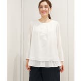 【大きいサイズ/11号サイズあり】2WAYラッフルブラウス | eur3 | 詳細画像3 