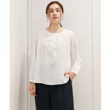 【大きいサイズ/11号サイズあり】2WAYラッフルブラウス | eur3 | 詳細画像5 