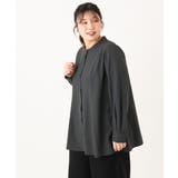 【大きいサイズ】バンドカラーブラウス | eur3 | 詳細画像10 