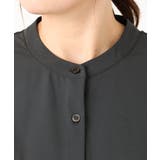 【大きいサイズ】バンドカラーブラウス | eur3 | 詳細画像13 