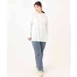 【大きいサイズ】バンドカラーブラウス | eur3 | 詳細画像4 