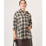 【大きいサイズ】チェック柄ネルシャツ | eur3 | 詳細画像1 