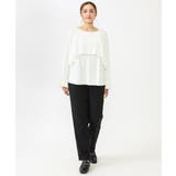 【大きいサイズ】レーシーティアードトップス | eur3 | 詳細画像17 