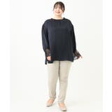 【大きいサイズ】レースコンビブラウス | eur3 | 詳細画像7