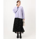 【大きいサイズ】ミックスヤーンカーディガン | eur3 | 詳細画像19 