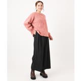 【大きいサイズ】ミックスヤーンカーディガン | eur3 | 詳細画像4 