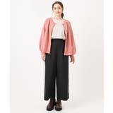 【大きいサイズ】ミックスヤーンカーディガン | eur3 | 詳細画像5 