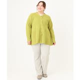 【大きいサイズ】ペプラムニットカーディガン | eur3 | 詳細画像13 