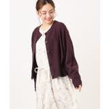 ワイン(77) | 【大きいサイズ】2WAYカーディガン | eur3