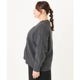 【大きいサイズ】フロントジップカーディガン | eur3 | 詳細画像12 