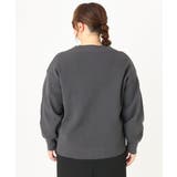 【大きいサイズ】フロントジップカーディガン | eur3 | 詳細画像13 