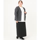 【大きいサイズ】フロントジップカーディガン | eur3 | 詳細画像19 