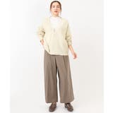 【大きいサイズ】フロントジップカーディガン | eur3 | 詳細画像6 