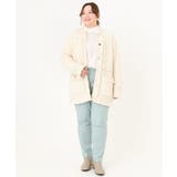 【大きいサイズ】ツイードニットジャケット | eur3 | 詳細画像18 