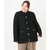 【大きいサイズ】ツイードニットジャケット | eur3 | 詳細画像29 