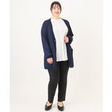 【大きいサイズ】Vネックロングカーディガン | eur3 | 詳細画像14 