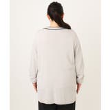 【大きいサイズ】Vネックロングカーディガン | eur3 | 詳細画像18 