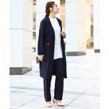 【大きいサイズ】カットジョーゼットロングアウター | eur3 | 詳細画像4 