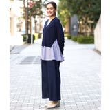 【大きいサイズ】異素材コンビカーディガン | eur3 | 詳細画像19 