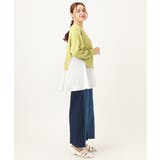 【大きいサイズ】異素材コンビカーディガン | eur3 | 詳細画像8 