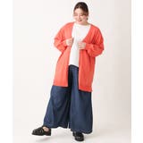 【大きいサイズ】Vネックボクシーカーディガン | eur3 | 詳細画像16 