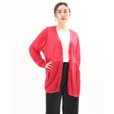 【大きいサイズ】シアーペプラムカーディガン | eur3 | 詳細画像3 