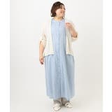 【大きいサイズ】麻タッチトッパーカーディガン | eur3 | 詳細画像23 