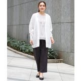 【大きいサイズ/接触冷感】洗えるVネックカーディガン | eur3 | 詳細画像17 