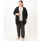 【大きいサイズ/接触冷感】洗えるVネックカーディガン | eur3 | 詳細画像24 