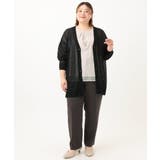 【大きいサイズ/接触冷感】洗えるVネックカーディガン | eur3 | 詳細画像25 