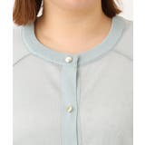 【大きいサイズ/2WAY】ラメシアーカーディガン | eur3 | 詳細画像15 