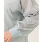 【大きいサイズ/2WAY】ラメシアーカーディガン | eur3 | 詳細画像16 