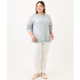 【大きいサイズ/2WAY】ラメシアーカーディガン | eur3 | 詳細画像7 