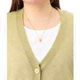 【大きいサイズ/接触冷感】Vネックシア―カーディガン | eur3 | 詳細画像5