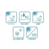【大きいサイズ/機能素材アイテム】接触冷感フレアラッシュガード | eur3 | 詳細画像21 