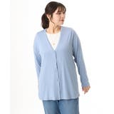 【大きいサイズ/接触冷感/UVカット】Aライン長袖カーディガン | eur3 | 詳細画像7