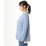 【大きいサイズ/接触冷感/UVカット】Aライン長袖カーディガン | eur3 | 詳細画像8